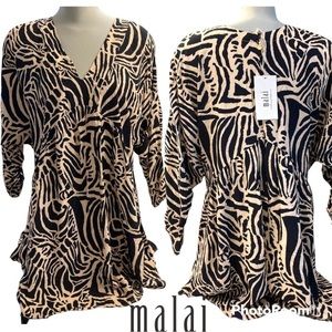 Malai Swimwear Safari animal print Dress swim cover beach summer vacation